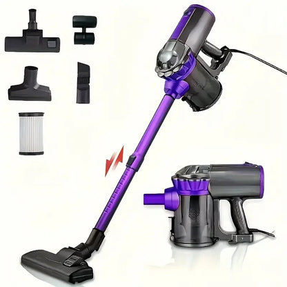 18kPa Max Handheld Vacuum, 3-in-1 Cordless Cleaner (Detachable Battery + Washable HEPA), Low Noise ≤60dB, Super Light 0.75kg