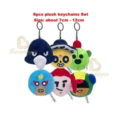 24pcs Anime Mini Figures Accessories Charms Poco Spike Nita Cute Cartoon Heroes Model Toys Game Collectibles for Children Gift
