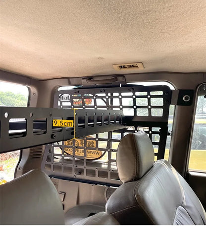 Rear Trunk Cargo Rack Shelf Storage Organizer Hanging Board Molle Panel For Mitsubishi Pajero V21 V31 V33 1991-1999 Car Styling