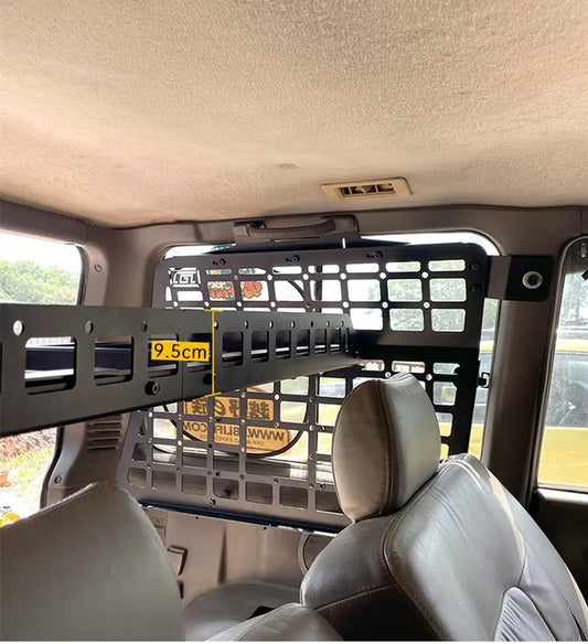 Rear Trunk Cargo Rack Shelf Storage Organizer Hanging Board Molle Panel For Mitsubishi Pajero V21 V31 V33 1991-1999 Car Styling