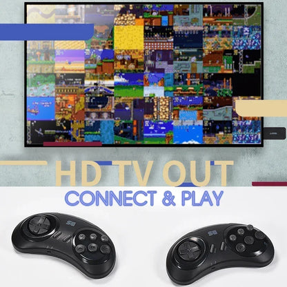 DATA FROG 16Bit Retro Game Stick HDMI-compatible Wireless Handheld Game Console Built-in 900+ Retro Classic Games For Home TV
