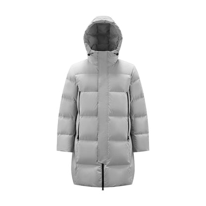 Semir Down Jacket Men Winter 90% Down Fill Windproof Three-Resistant 2025 New Outdoor Long Hooded Puffer Warm Men's Wear