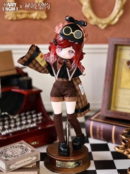 Genuine The Luluelf Story Mystic Realm Pact Series 1/8 Action Figure Bjd Blind Box Limited Hang Card Doll Model Collect Toy Gift
