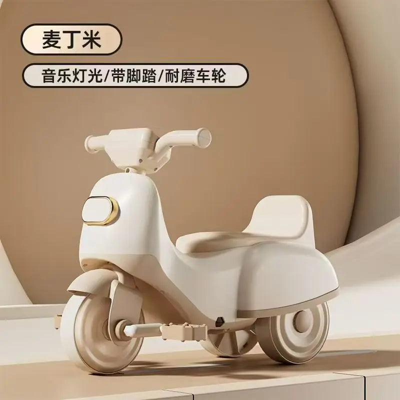 Multifunctional Children's Tricycle for 1-3 Years Old Kids, Pedal Gliding Balance Bike, Baby Push Car with Seat, Kids Scooter To