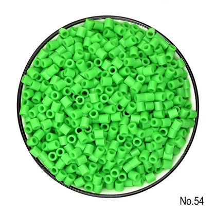 Fuse Beads Kit, 600pcs 5mm Iron Beads Set for Kids, DIY Art Craft Toys Iron Beads,  Christmas Birthday Gift for Boys and Girls