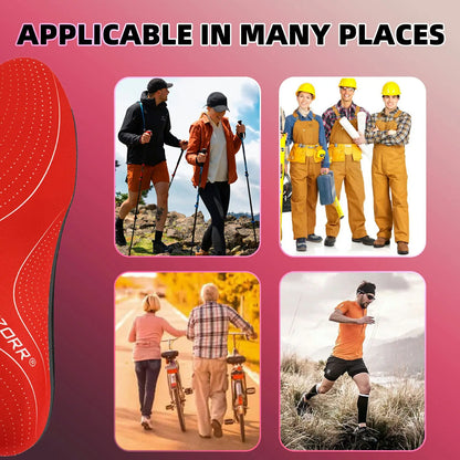 iFitna Plantar Fasciitis Orthopedic Sport Insole High Arch Support Men Women Sole, Flat Feet Pain Relief Orthotic Shoe Insert