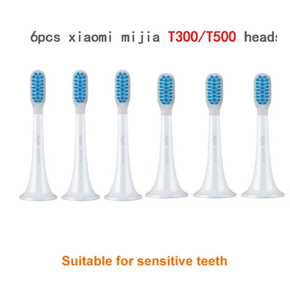 3pcs Original MIJIA T300 T500 Sonic Toothbrush Heads Teethbrush Replacement Heads Sonic Oral Hygiene Mi Oral Clean