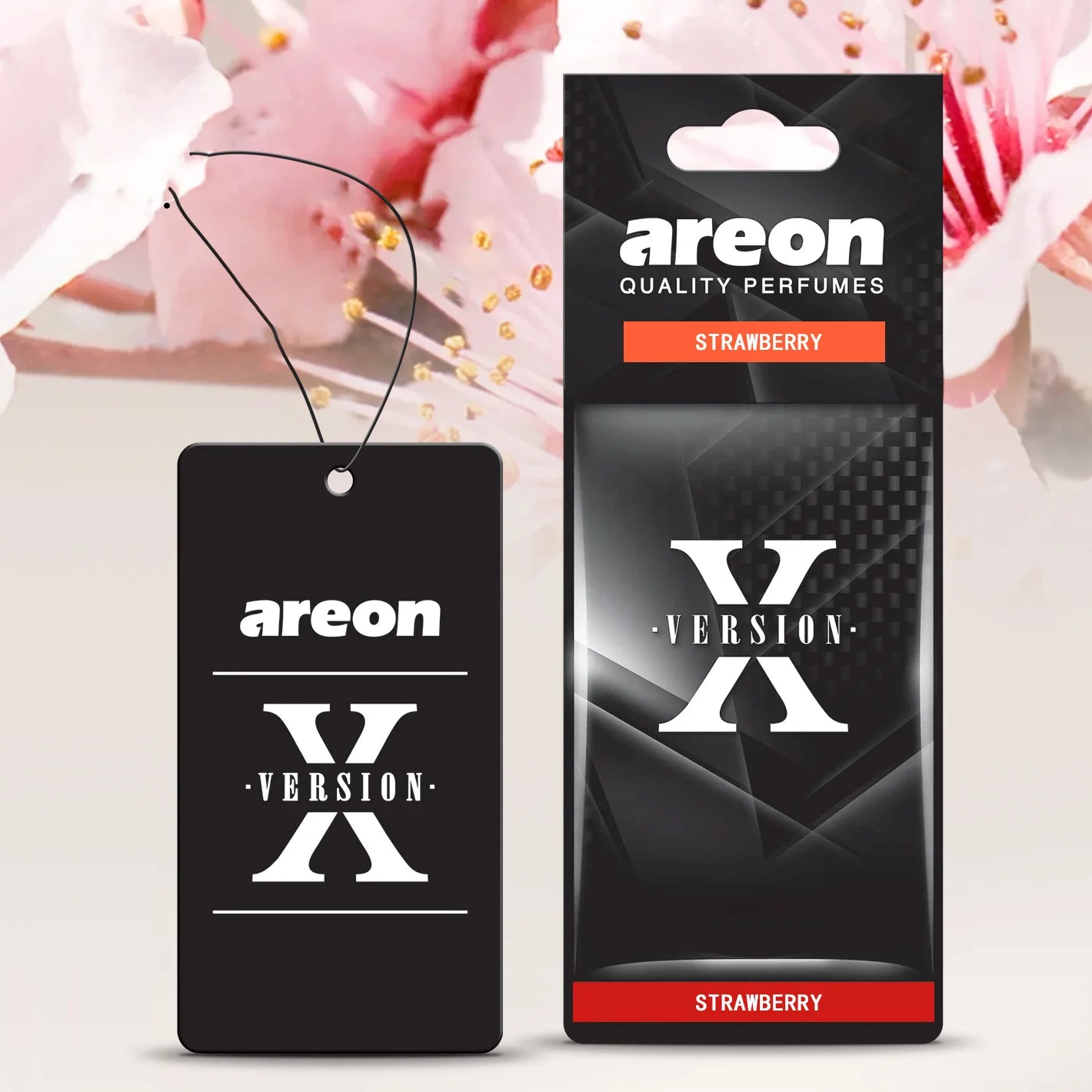 Car Air Refresher Car Suspension Decoration Home  Refresher Natural Tea Paper Vanilla perfume Car Interior Hanging Paper
