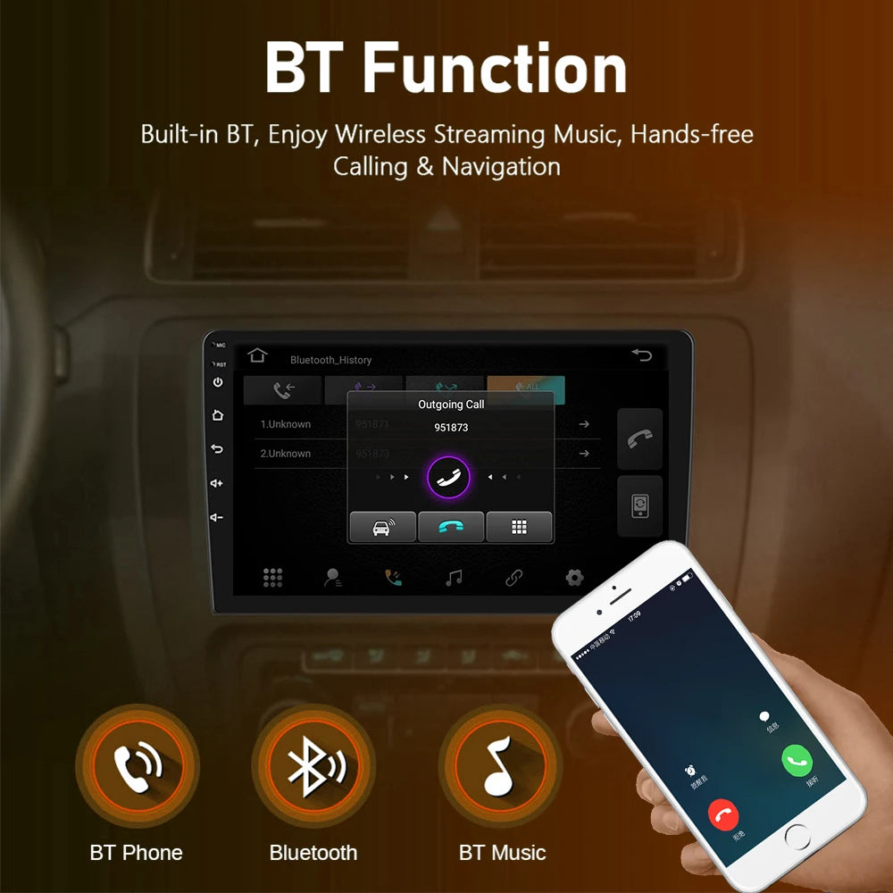 Carplay Android Auto for Toyota Corolla E140/150 2006 2007-2013 Multimedia Automotive Subwoofer Autoradio Android DSP 4G
