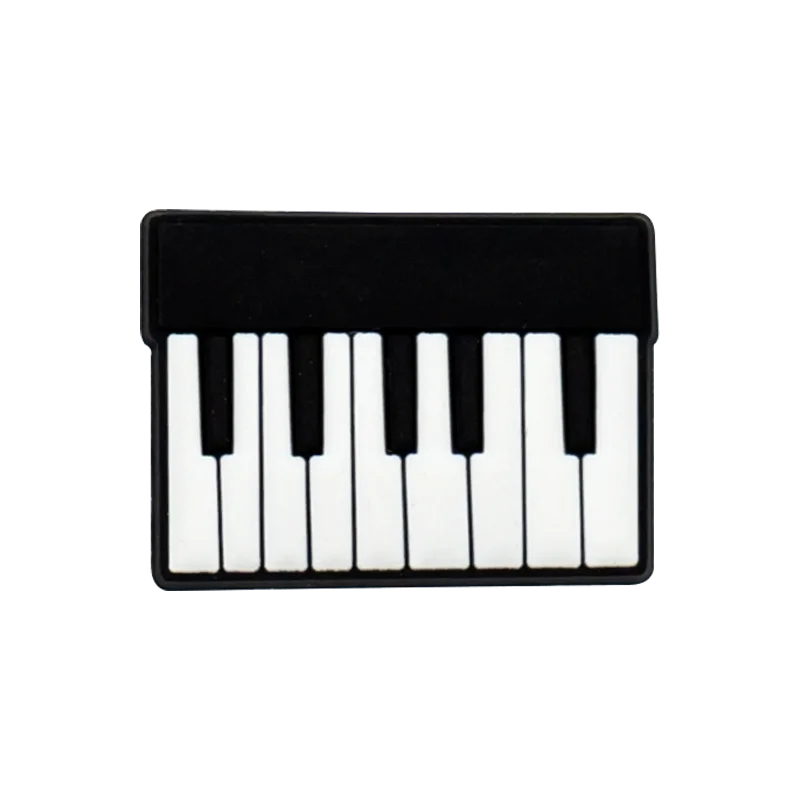 1/25PCS Bar Series Shoe Charms Fashion Women Singer Beer Cigarette Musical Instrument Shoe Accessories Pins for Clog Decorations