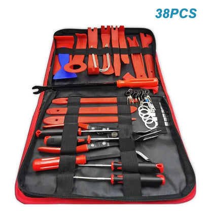 Car Interior Disassembly kit plastic trim removal tool car clips puller diy Panel Tools for auto trim puller set Hand Tool Set