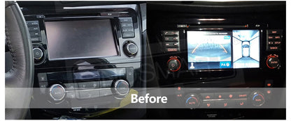 SINOSMART Android GPS for Nissan Qashqai J11 X-Trail T32 Rogue 2014–2018 with OEM 7" Screen Support BOSE 360 CarPlay AndroidAut