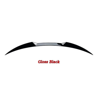 Carbon Look Car Trunk Spoiler Rear Spoiler For Alfa Romeo Giulia 2016-2023 Roof Splitter Tail Wing Body Kit Gloss Black Trim
