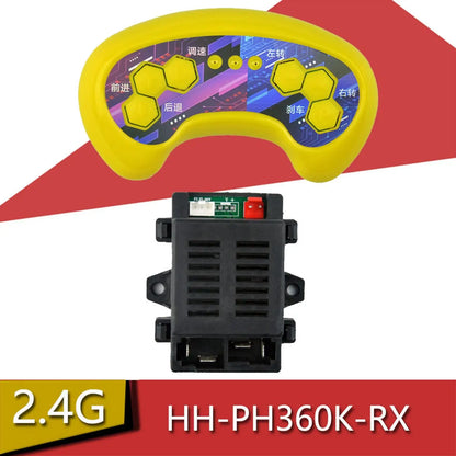 2.4G Bluetooth Remote Control Children's Electric Car Remote Control Kids Children Gift Receiver 6V Toy for Hh-Ph360K-Rx PH360Y