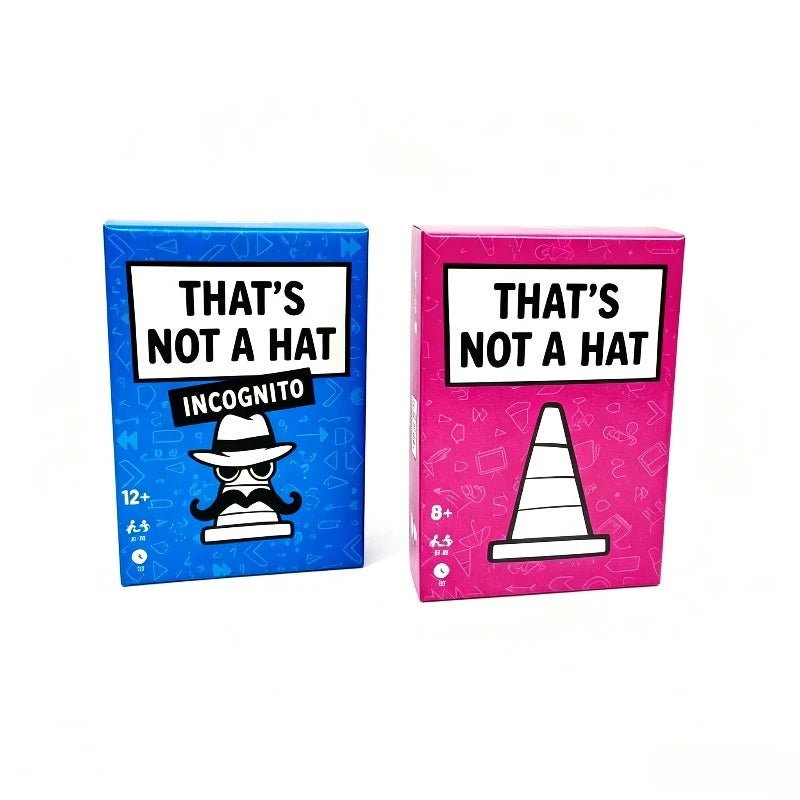 That’s Not A Hat Party Game Set Memory Tabletop Game 3-8 Players Cards for Family Gatherings Interactive Fun Gift