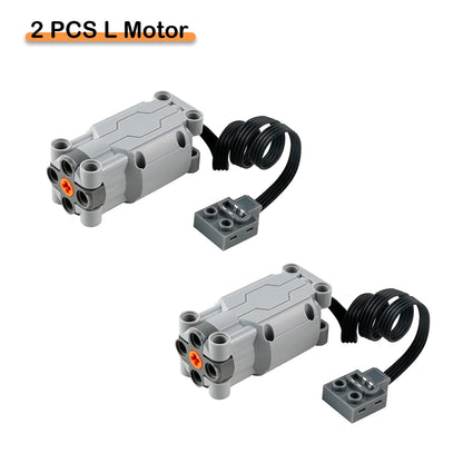 1/2/4/10PCS Generation 2 New MOC Power Function Parts L Servo Motor Power Modification Technical Bricks Educational Toy Kid Gift