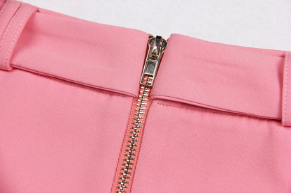 2025 Spring and Autumn New Fashion Professional OL Women's Suit Jacket Top A Line Short Skirt Set Temperament Two-piece Set