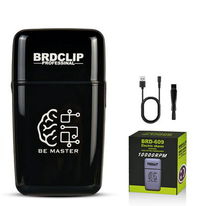 BRDCLIP 609 10000RPM Grey Professional Hair Clipper 7500RPM External Rotor Brushless Motor DLC Blade Hair Trimmer Barber Shaver