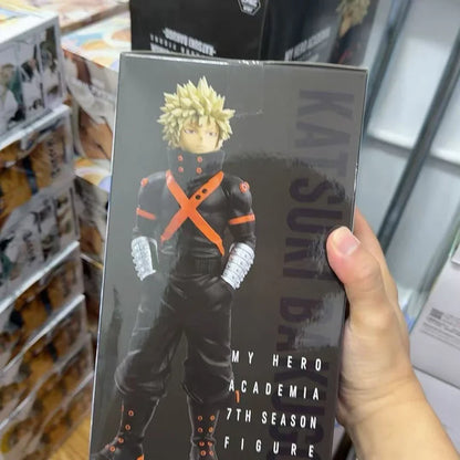 Original BANPRESTO My Hero Academia 7TH SEASON FIGURE Katsuki Bakugo Figure Anime Model Genuine Boxed Toy