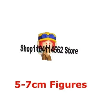 Mini Anime Figures Fashion Original Star-Game Decoration Cartoon Heroes Model Cotton Dolls Boys Christmas Gifts Collectible