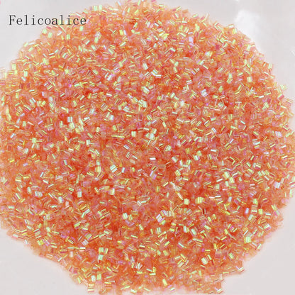 50g Bingsu Slime Additives Iridescent Beads Supplies DIY Sprinkles Kit For Fluffy Clear Crunchy Slime Clay