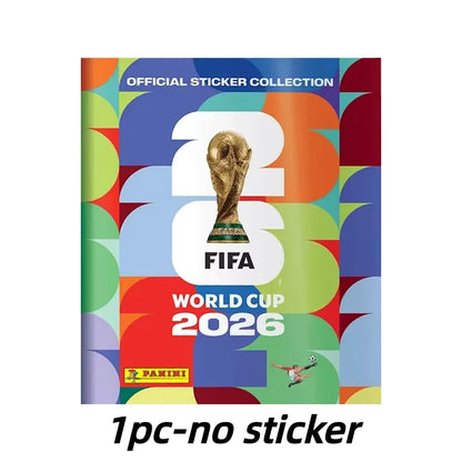 Panini 2026 FIFA World Cup Official Sticker Collection Box - Licensed Full Box with Sticker Album, Authentic Football Player