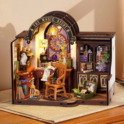 Robotime Rolife Becka's Baking House 3D Puzzle DIY Miniature Dollhouse Kit Amazing Gift for Children DG161