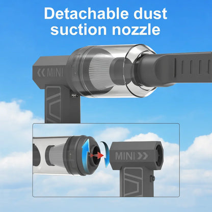 Violent Fan 105000RPM Car Fan Cleaning Blower Turbo Fan Electric Air Duster Portable Type-C Charging Turbo Jet Fan Blowing Snow