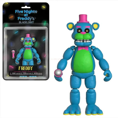 In Stock FNAFs bear's midnight harem five nights Bonnie/Freddy/Chica/Foxy Action Figure Model Toys Birthday Children's Gifts