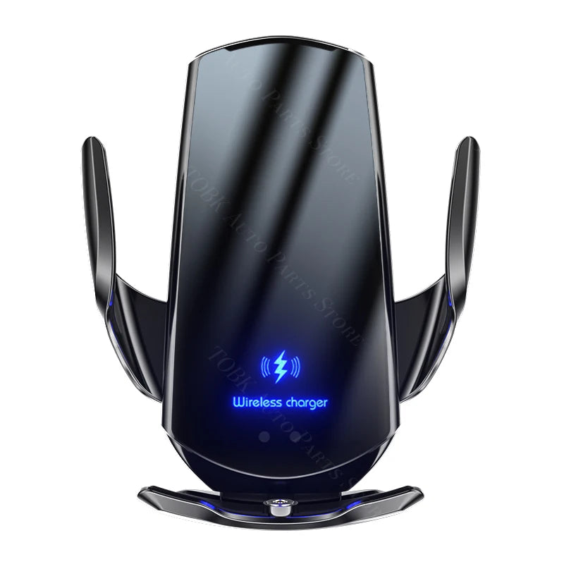 For Mercedes Benz CLA 200 2013-2019 Car Phone Holder 360 Rotatable Silicone Non-Slip 15W Wireless Charging Cars Accessories