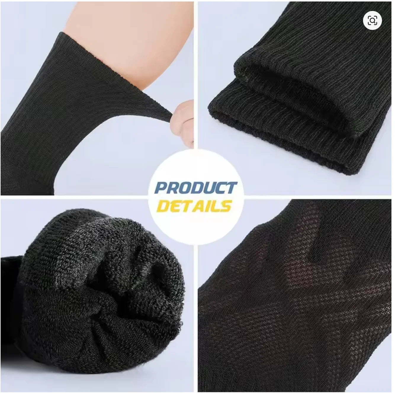 Men's 10/30 Pairs Running Socks Set Soft Comfortable Summer Sweat Wicking Breathable Sports Socks for Basketball And Active Life