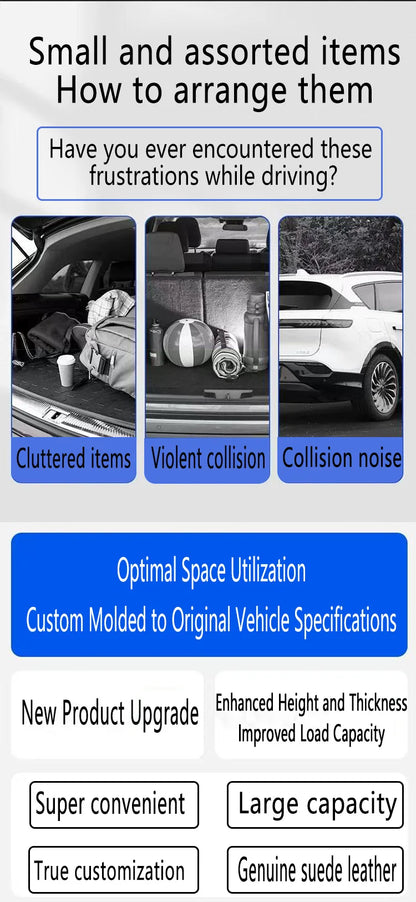 For Haval Jolion 2021~2026 2025 2024 Multifunction Trunk Storage Partition Storage Auto Interior Parts Organizer Car Accessories