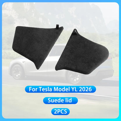 For Tesla New Model YL Launch 2026 Car Trunk Side Storage Box Cover Plate Organizer Car Trunk Side Storage Box Refit Accessories