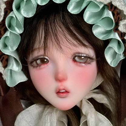1/4 BJD Doll AP - Pre-order Soft Fairy Face with Open Mouth Busty Lip Resin Art Doll for Collector Gift