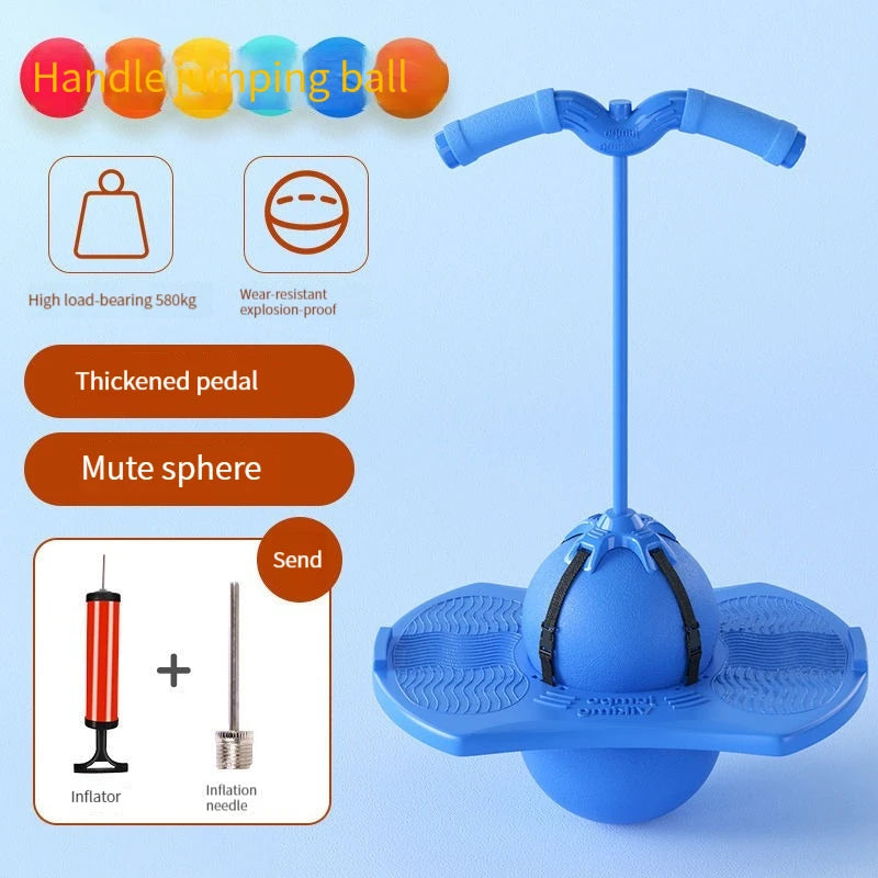 Bouncing Ball Frog Jump Long Height Exercise Equipment Increase High Jump Bouncing Ball Balance Training Equipment