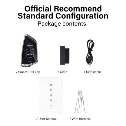 CF588 Universal Smart Remote Car Key For BMW KIA Benz Mazda Land Rover Audi Toyota Honda Cadillac Ford Hyundai Comfortable Entry