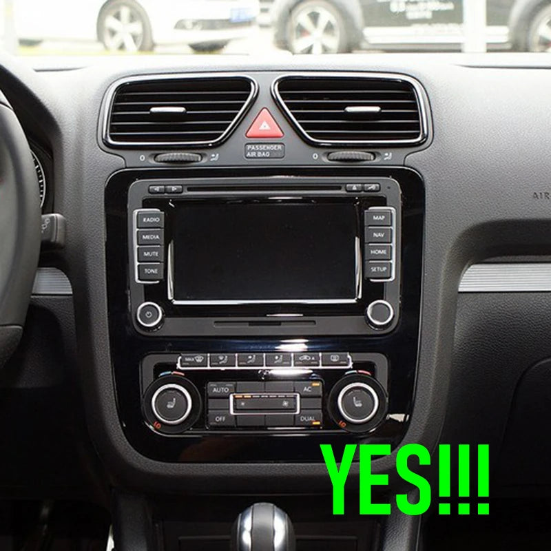 9" 4GB+64GB For VW Scirocco 2008-2015 Car Radio 2DIN Google Map Head Unit GPS Android Auto Stereo Steering Wheel Control