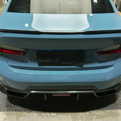 PET Smoke Rain Blue Car Vinyl Wrap Film Waterproof Scratch Resistant Stickers for Auto Motorcycle Body DIY Modification Decal