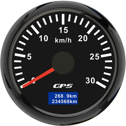 30/60/80/120/200 Km/h GPS Speedometer 52MM Car Truck Speed Gauge Meter With GPS Antenna With 7 Color Backlight 9-32V