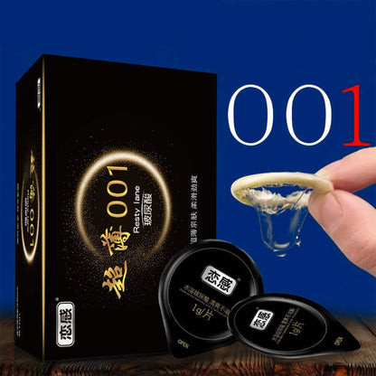 Japanese Ultra Thin Condoms For Men Long Sex Hot Feeling Condom Pleasure Ultrathin Latex Penis Sleeve Intimate Adult Products