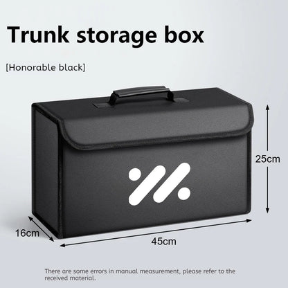 Car Trunk Storage Box Organizer Stowing Tidying Container Bag For IM LS7 L7 L6 LS6 IM6 IM5 LS9 2025 Leather Storage Accessories