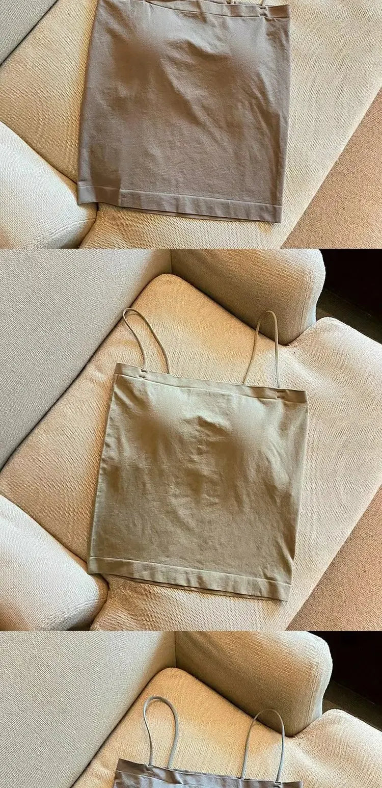 Base Layer Csole Women Summer Inner Wear with Chest Pad One oulder Design Unique Outerwear Beautiful Ba Tube Top