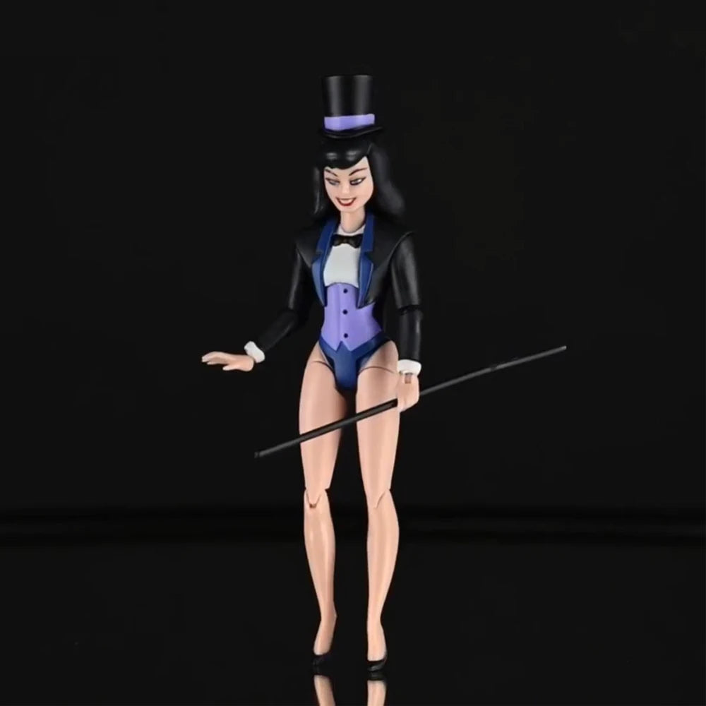 McFarlane Toys DC Direct Zatanna/Batman Expressions Pack/Joker/Mad Hatter 6IN Action Figure Btas Build A Wv7 Model Doll