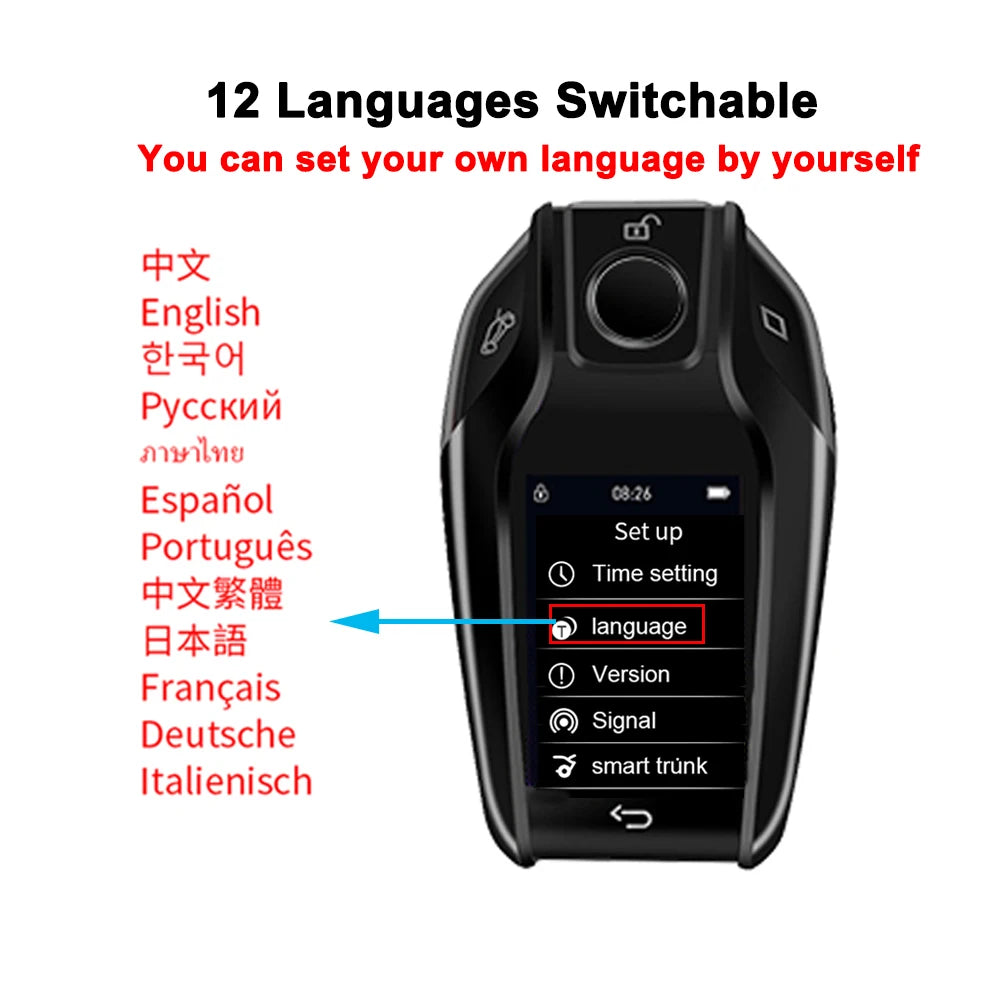 CF618 Universal Modified Remote Smart LCD Key For BMW Benz Audi Kia Ford Jaguar Land Rover Porsche Lexus Hyundai Nissan VW