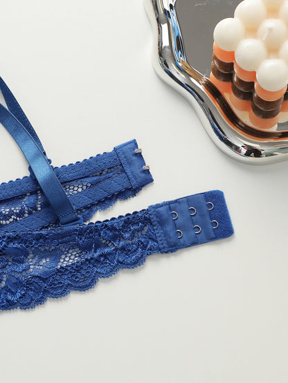 2-piece set of colorful lace combination for gathering and lifting daily bras lingerie set for women sexy  Lingerie 2 sets A2155