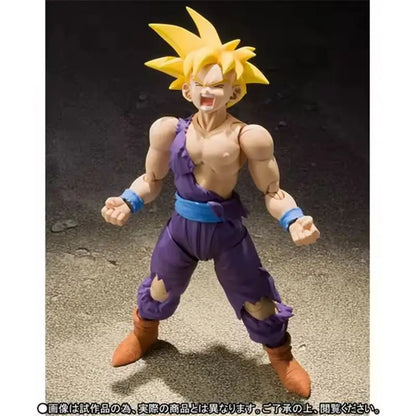 New Dragon Ball Z Super Saiyan Son Gohan Battle Damaged Ver Pvc Action Figure Statue Collection Kids Anime Collectible Toy Doll