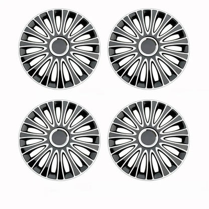R15 Inch  4PCS Car Universal Wheel Cover Hubcap Replacement Hub Caps Wheel Rim Cover Tire Accessories Snap on SUV Truck