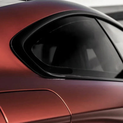 Car Sticker Color Change Vinyl Film Metal Metallic Russet Red PET Bubble Free Wrapping Auto Self Adhesive Decals Car Accessories