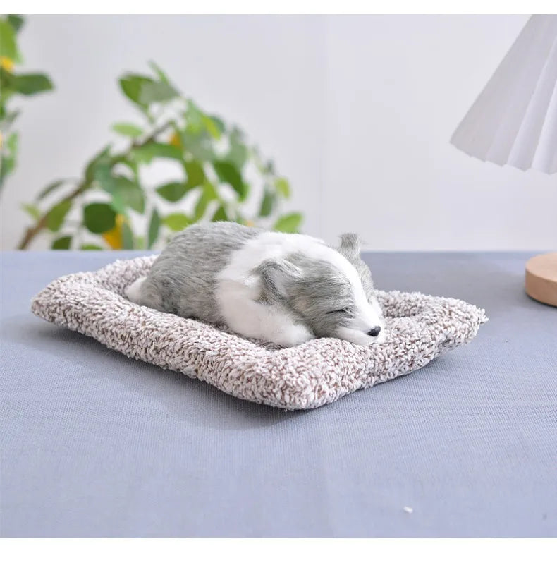 Car Activated Carbon Car Interior Decoration Simulation Dog Center Console Car Supplies Bamboo Charcoal Dog Doll Ornaments