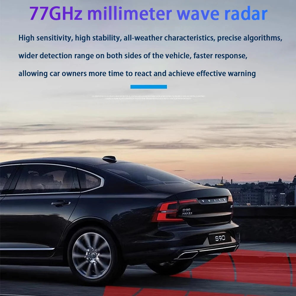 ZhuCamX DSM BSD Blind Spot Detection Monitoring Ultrasonic Warning Lane Assist System
